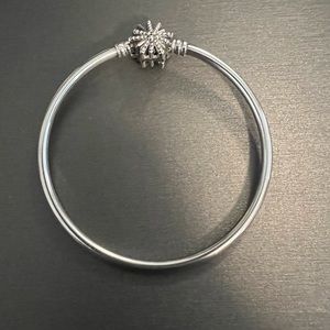 Pandora Fireworks Bangle w/ ENGRAVING Bracelet